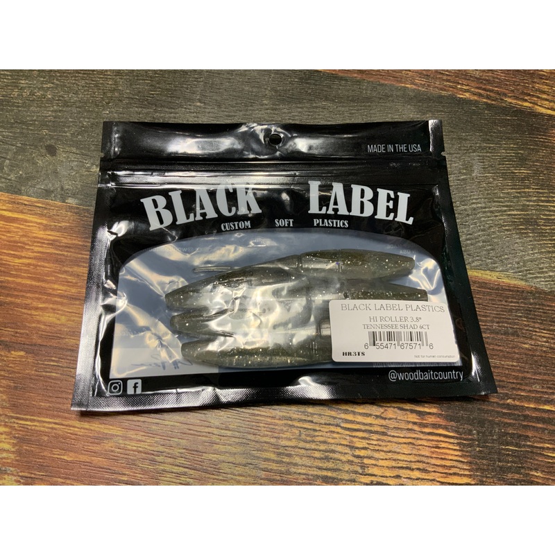Black Label Hi Roller 3.8" Tennessee Shad