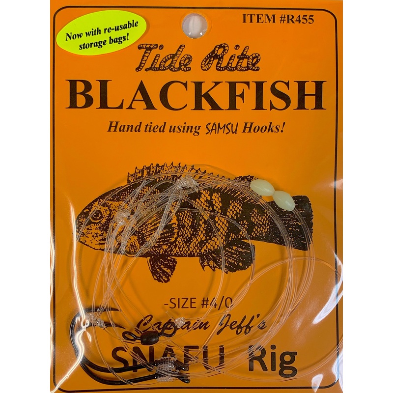 BLACKFISH RIG MODEL R455 4/0 Snafu Hooks