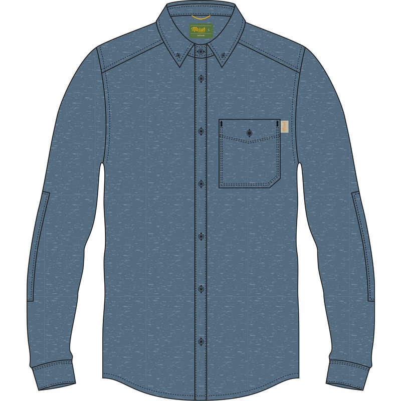 Marsh Wear Lobeco Long Sleeve Button up Shirt