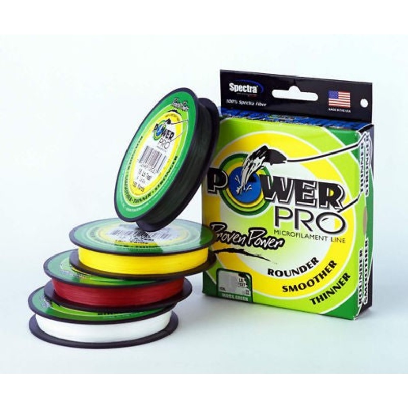 Power Pro Spectra Braid Line Hi-Vis Yellow
