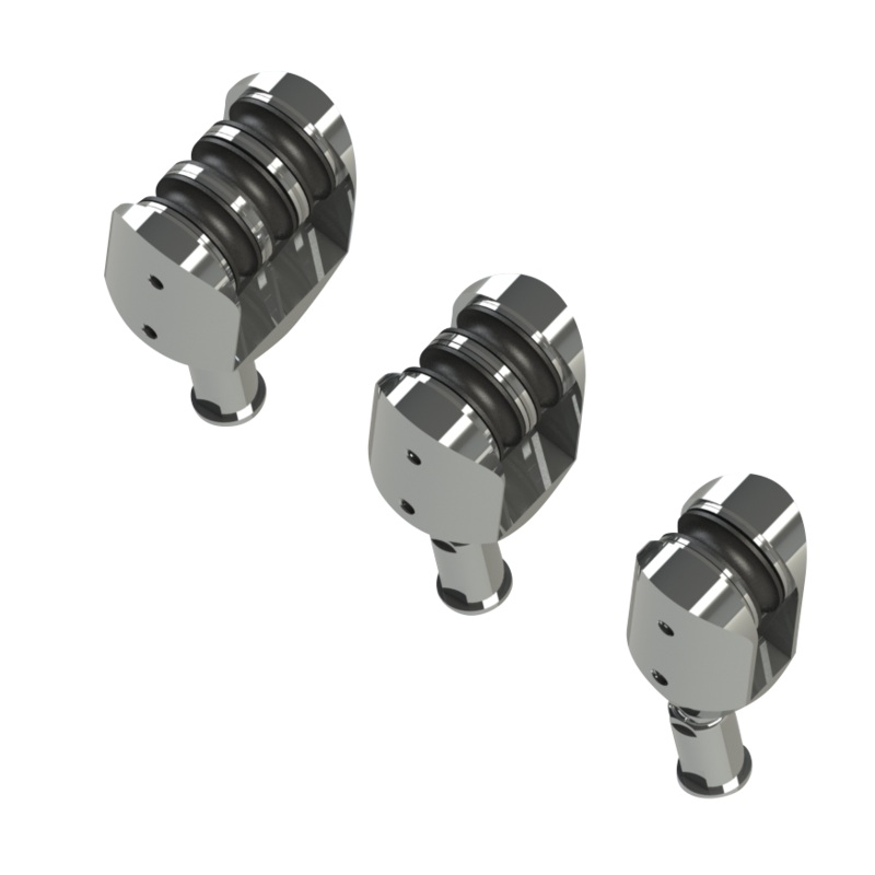 Rupp Marine Outrigger Pulley Clusters