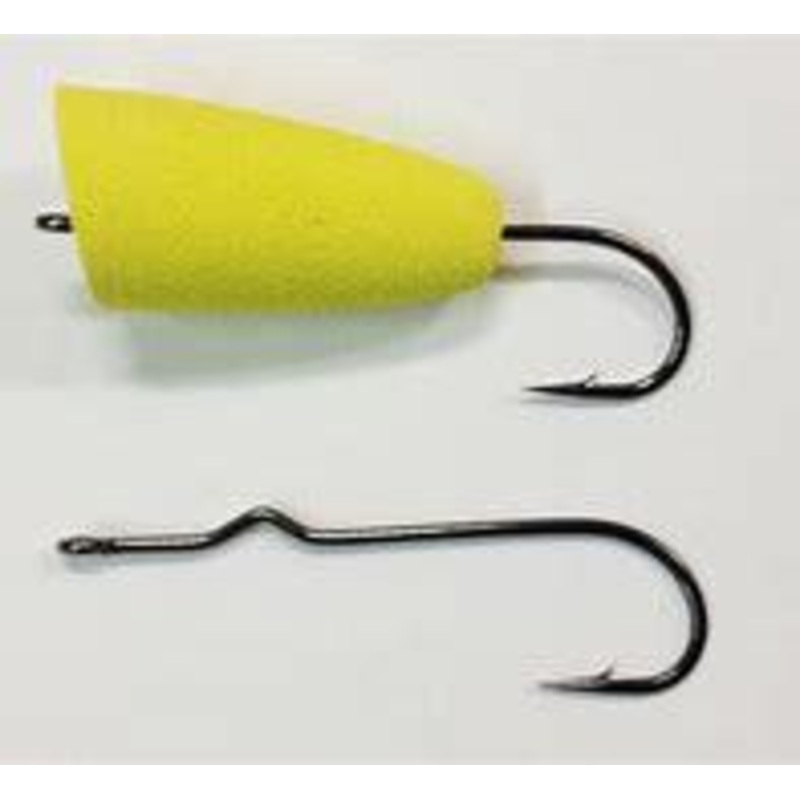 Soft Saltwater Poppers with Hooks