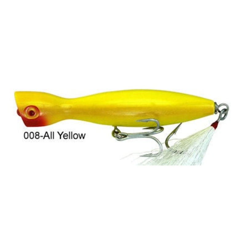 Super Strike 2 3/8 oz Little Neck Popper All Yellow