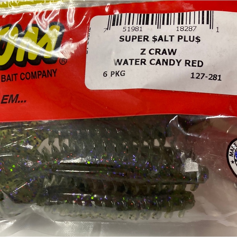Zoom Z Craw - Watermelon Candy Red