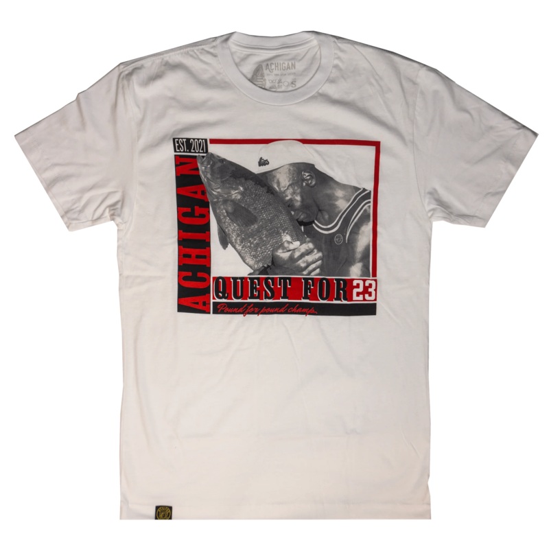 Achigan G.O.A.T. Quest for 23 Shirt