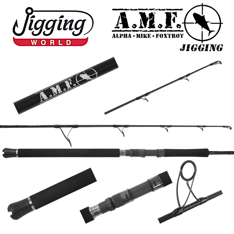 Jigging World A.M.F. Jigging Spinning Rods