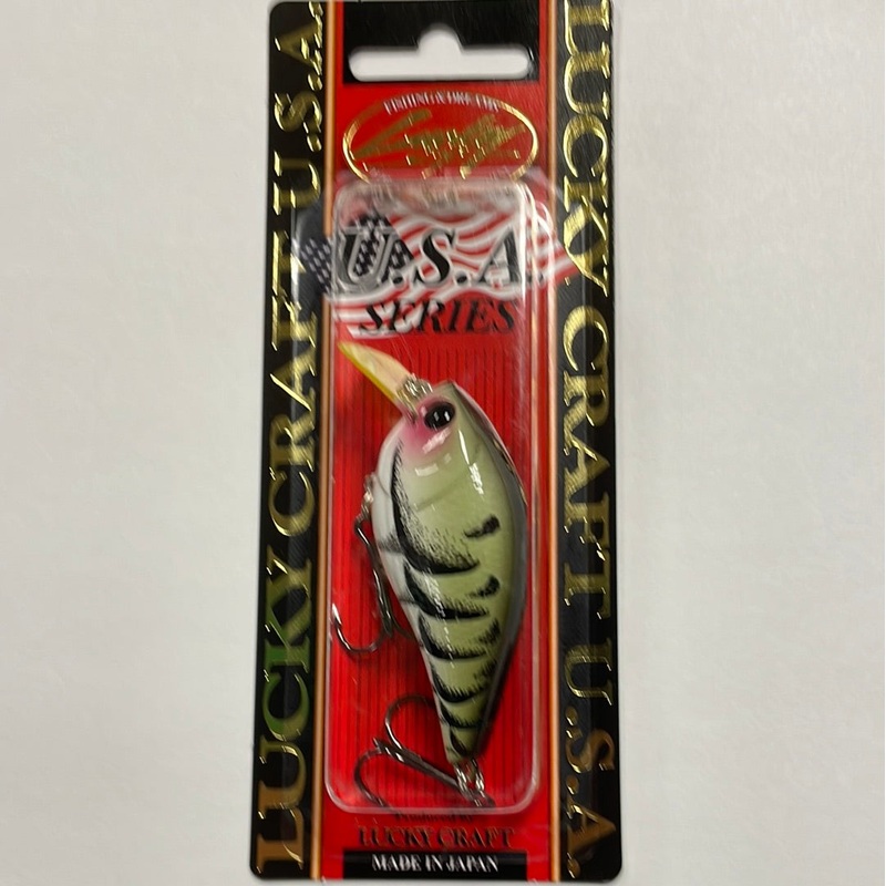 Lucky Craft U.S.A. 1.5 /Floating Crazy Green Craw 1/2 oz.
