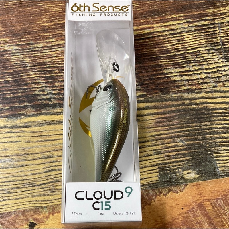 6th Sense Cloud 9 C15 - 1 oz. Shad Treuse