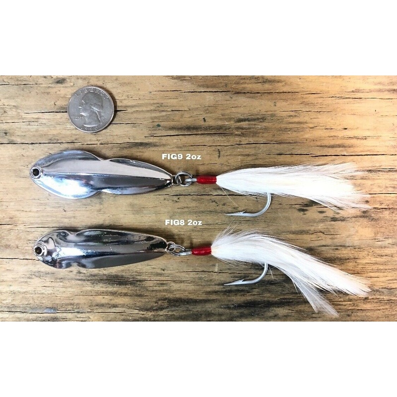 "Charlie Graves Lures"  Combo Pack:1) FIG9 2oz   1) FIG8 2oz