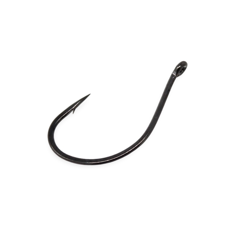 Gamakatsu Drop Shot, Split Shot Black Hooks