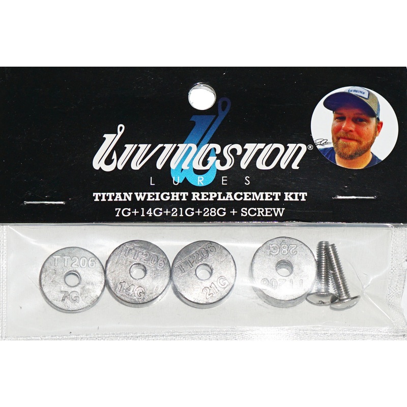 Livingston Titan Kraken Magnus Weight Replacement Kits