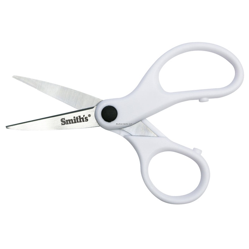 Smith's Stainless Scissors, White, 3"