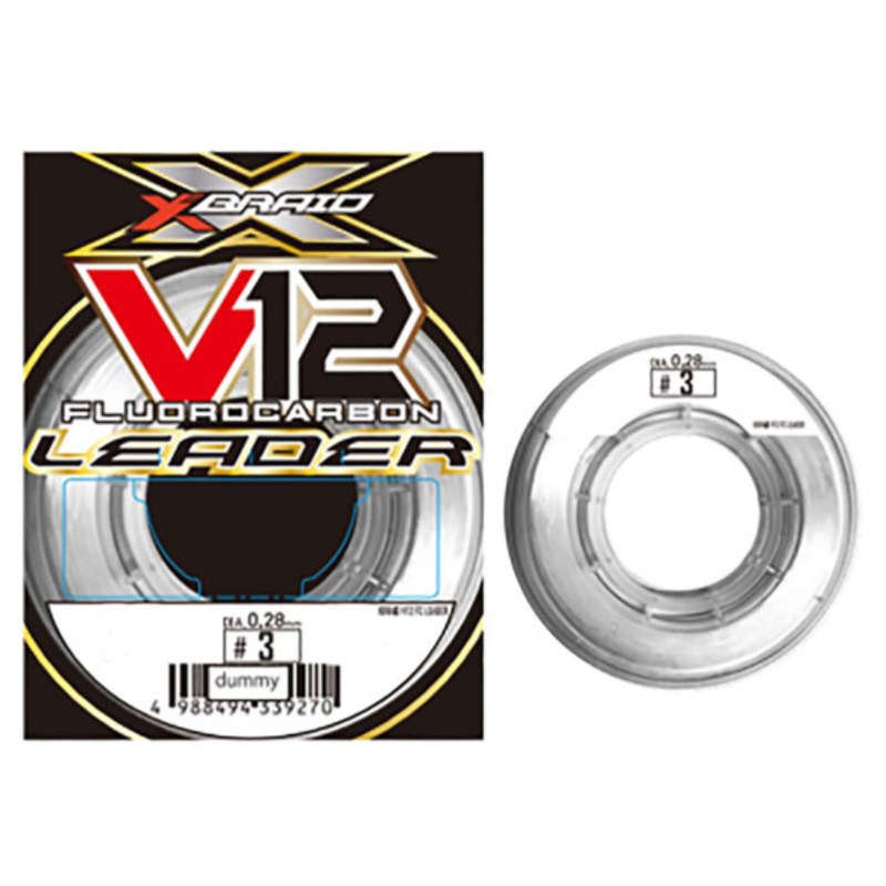 XBraid V12 Fluorocarbon Leader 33yd