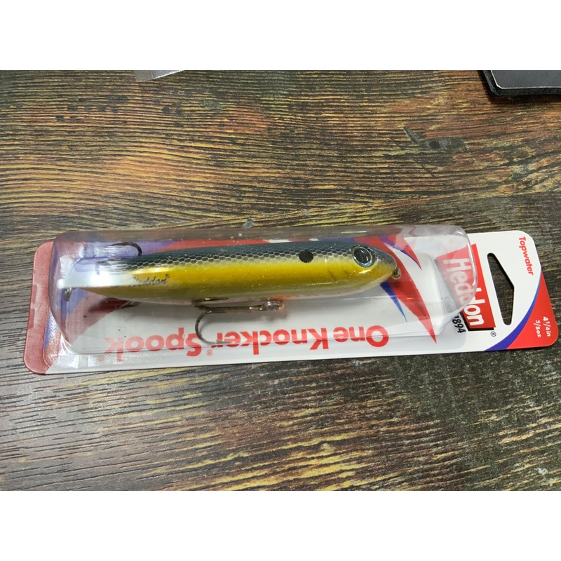 Heddon One Knocker Spook 5/8 oz. 4-1/2" Bone Head