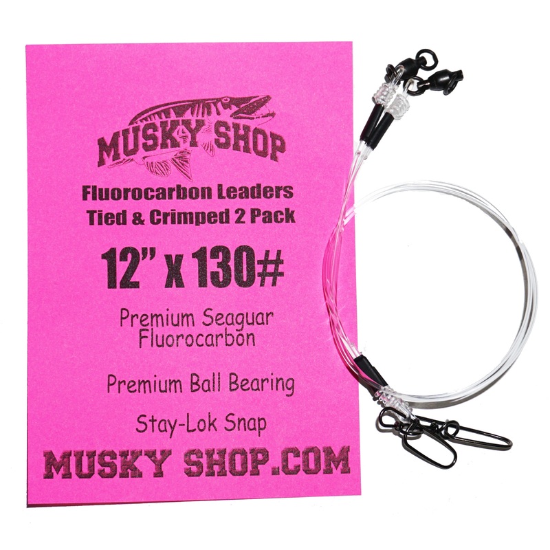 Musky Shop Fluorocarbon Leaders