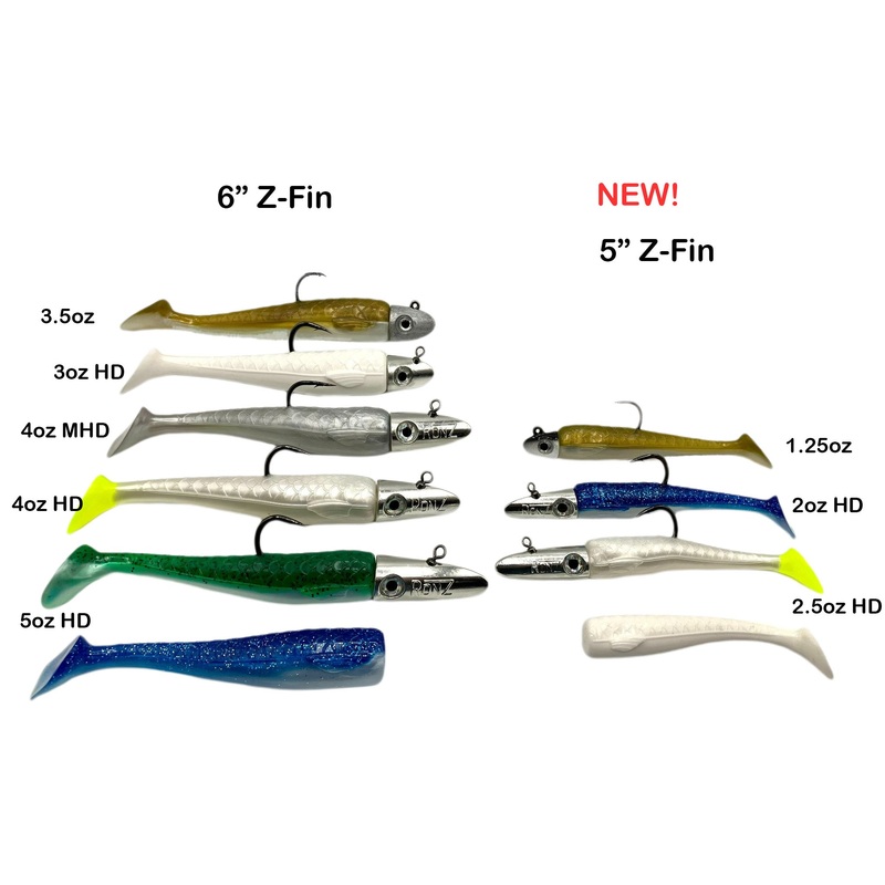 RonZ Z-Fin Paddle Tail - Big Game Series