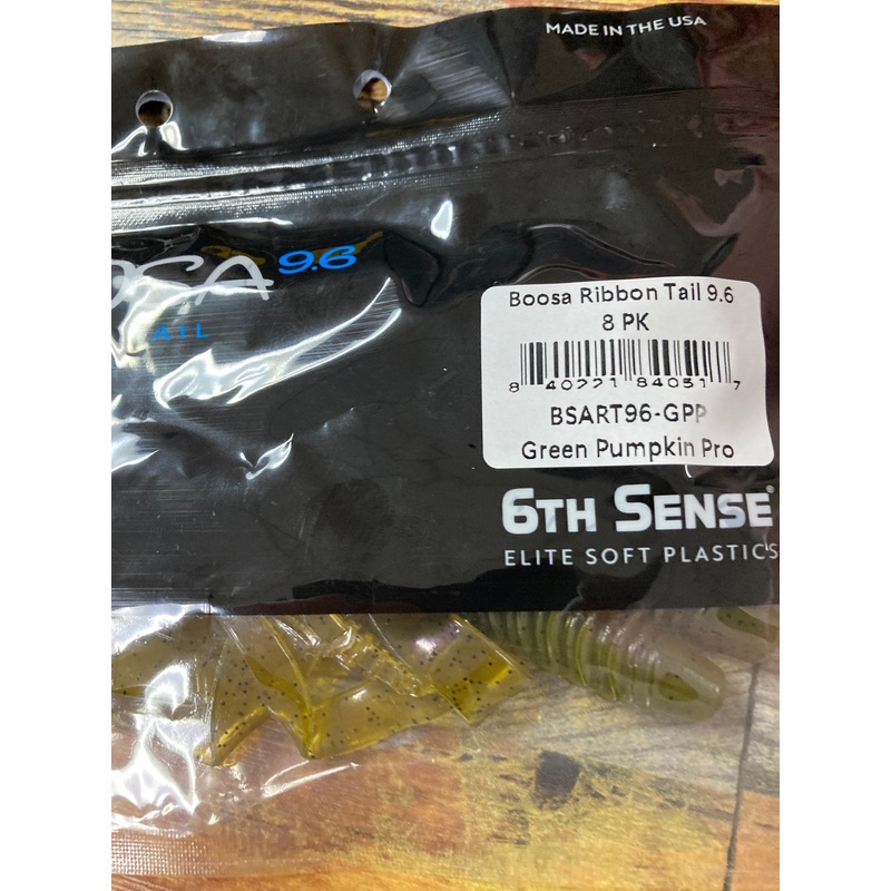 6th Sense Boosa 9.6" Green Pumpkin Pro