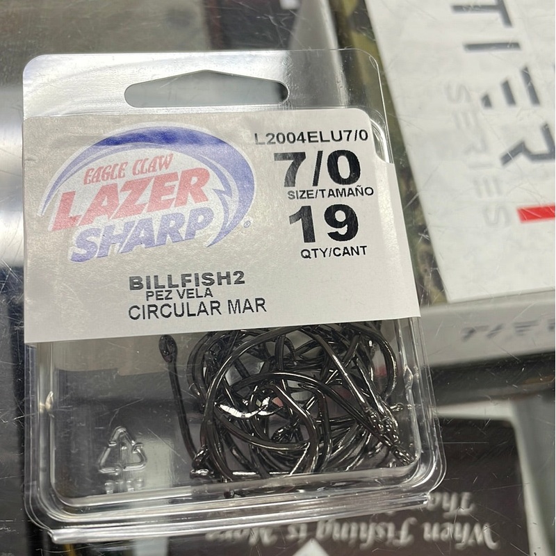 Eagle Claw 7/0 BillFish2 Hooks