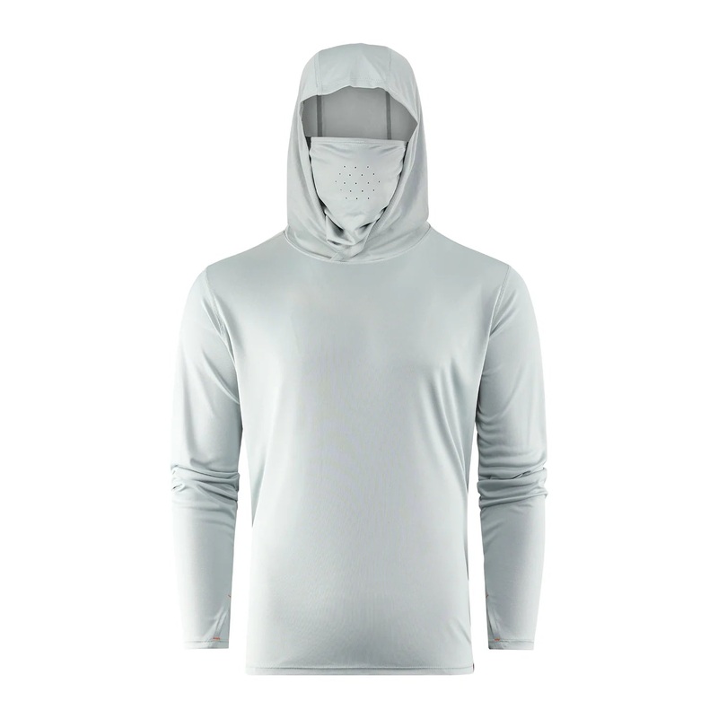 Grundens Tough Sun Masked Hoodie "Iceburg"