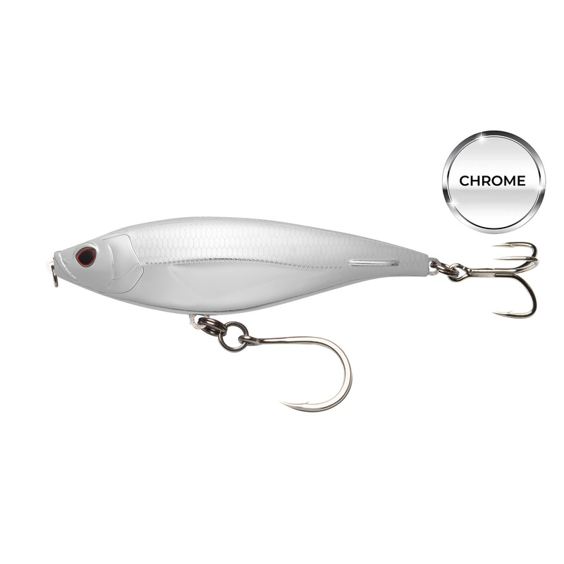 Nomad Madscad 190 AT Chrome Limited Edition Sink 7-1/2" - 7-3/4oz Trolling Lures