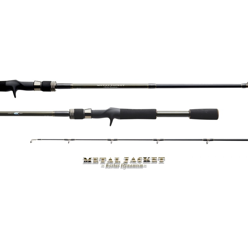 Temple Reef Metal Jacket 2pc Baitcasting Rods