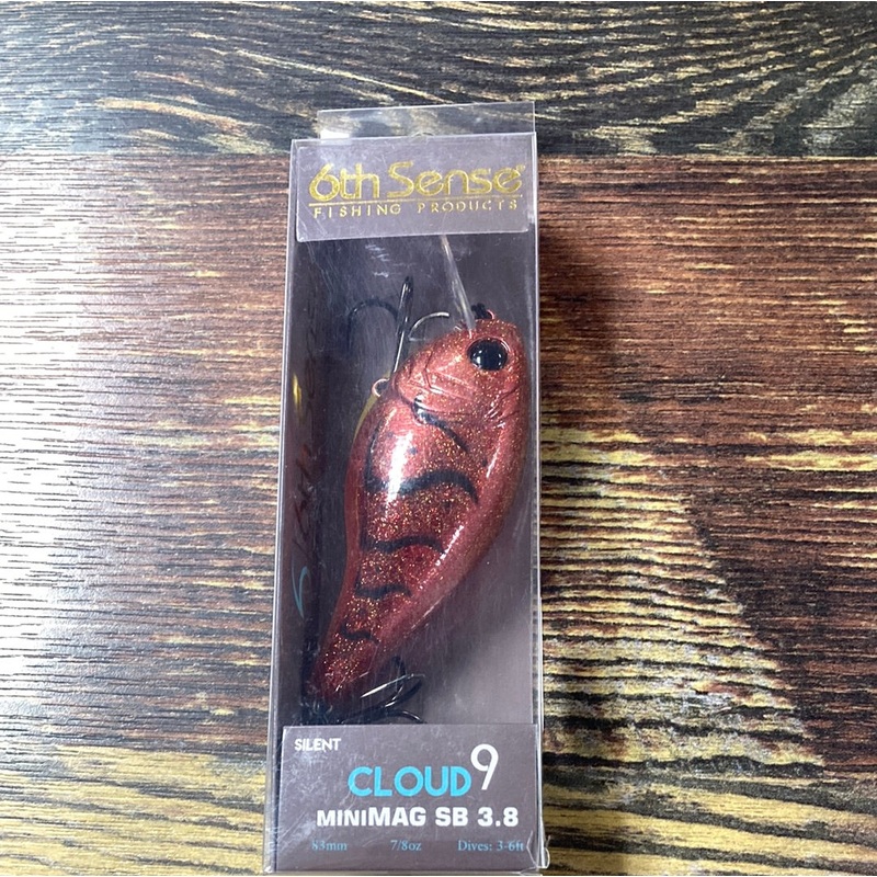 6th Sense Cloud 9 Mini Mag 3.8" 7/8 oz. Craw Bomb