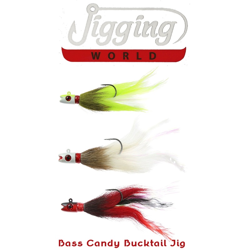 Jigging World Bass Candy Bucktails