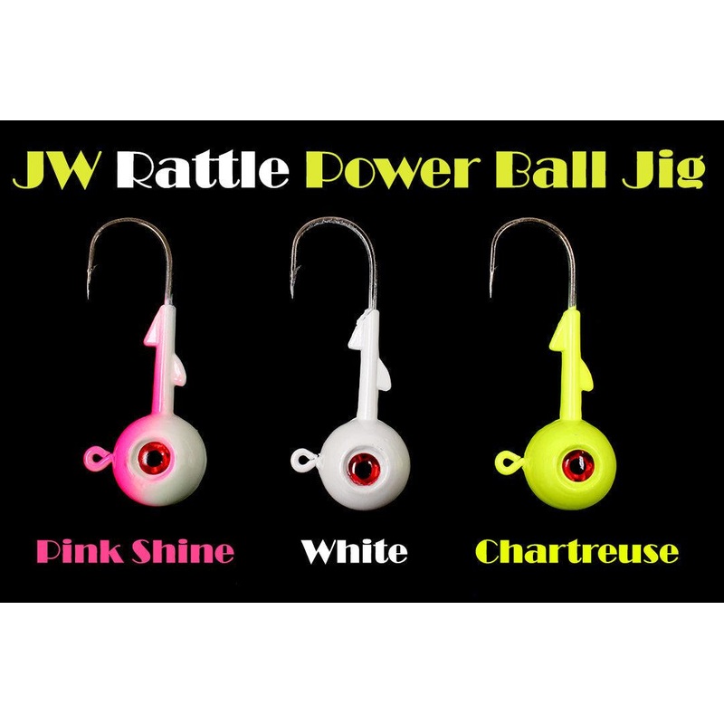 Jigging World Rattle Power Ball Jigs