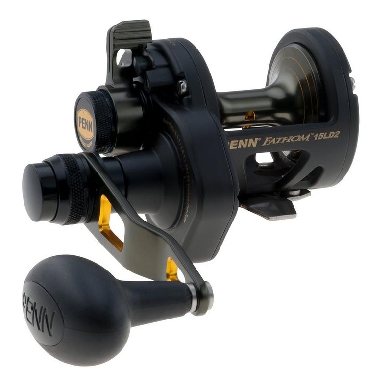Penn - Fathom Lever Drag 2-Speed Conventional Reels