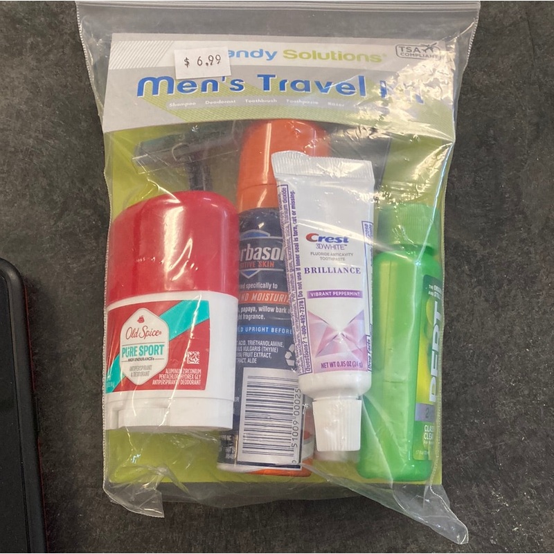 Handy Solution Mens Travel Kit
