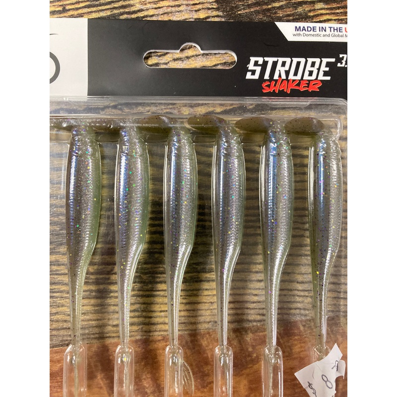 6th Sense Strobe Shaker 3.7 Ghost Minnow