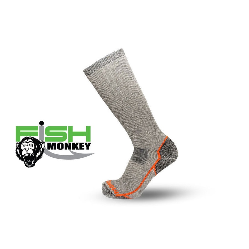 Fish Monkey Yeti Heavyweight Merino Wool Over the Calf Socks