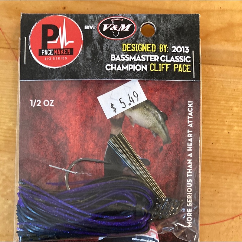 V&M Adrenaline Flippin Jig 1/2 oz. Bama Bug