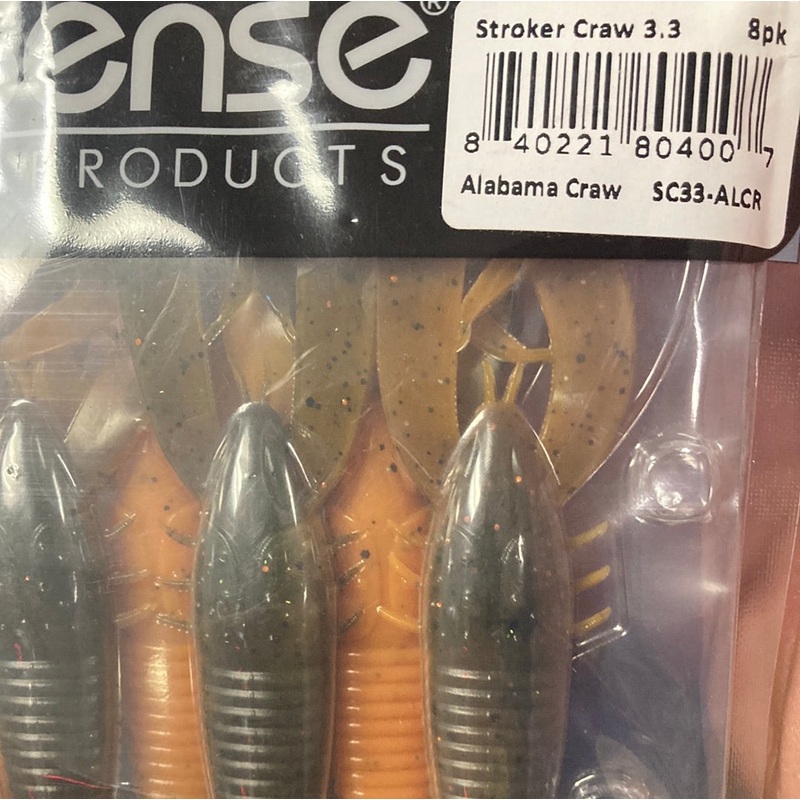 6th Sense Stroker Craw 3.3 Alabama Craw