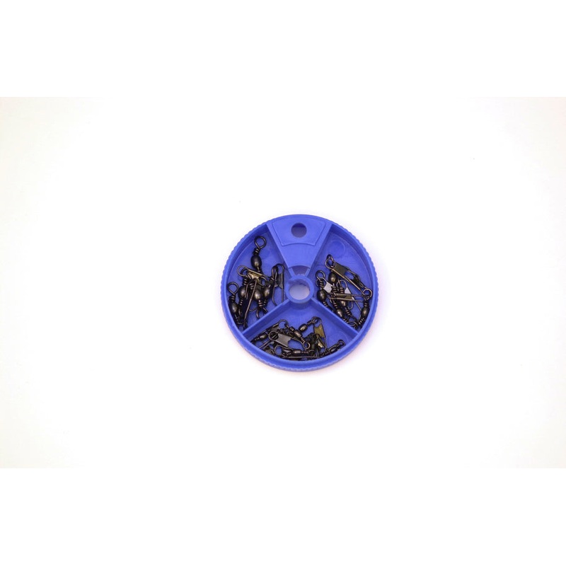 Eagle Claw Barrel Swivel w/ Safety Snap Assortment