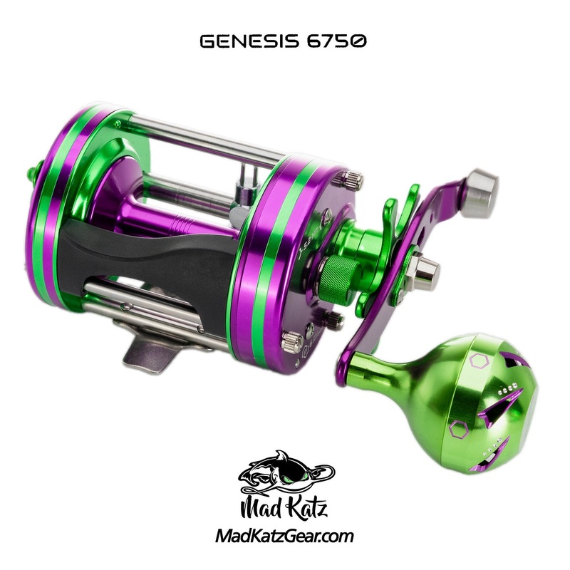 Mad Katz Genesis 6750 Round Baitcasting Reels