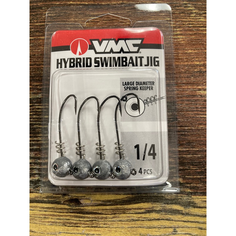 VMC Hybrid Swimbait Jig Head 1/4 oz. Natural