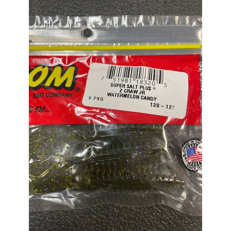 Zoom Z Craw Jr - Watermelon Candy