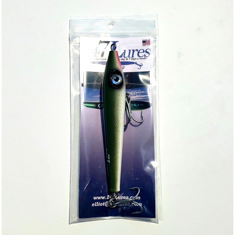 247 Lures Flipping Mullet Topwater Plug