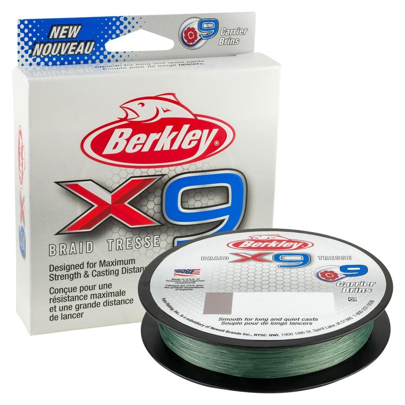 Berkley - X9 Braid - 300yd Spools