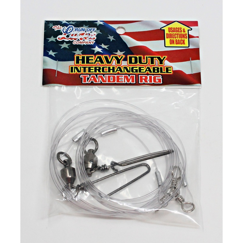 Run Off Lures - Heavy Duty Mojo Tandem Rig