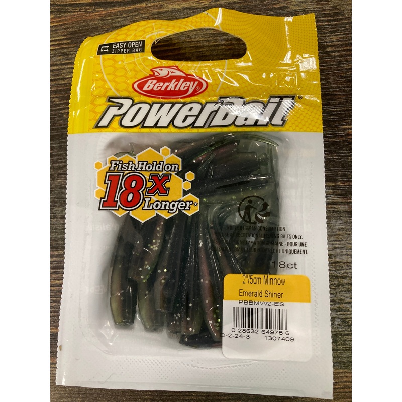 Berkley PB Minnow 2" Emerald Shiner