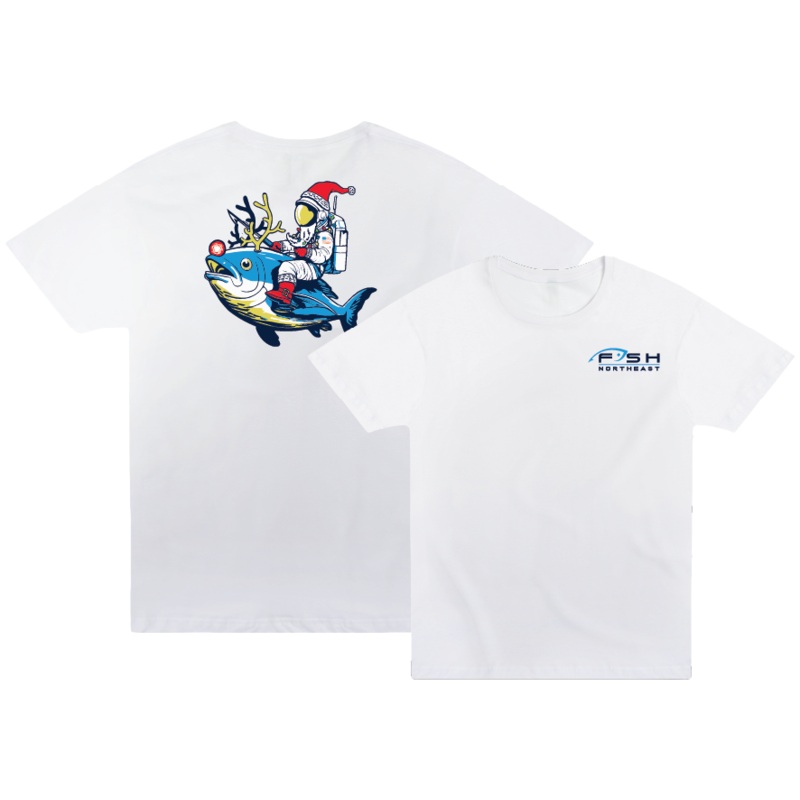 FISH Northeast - Astro Santa SS Tee