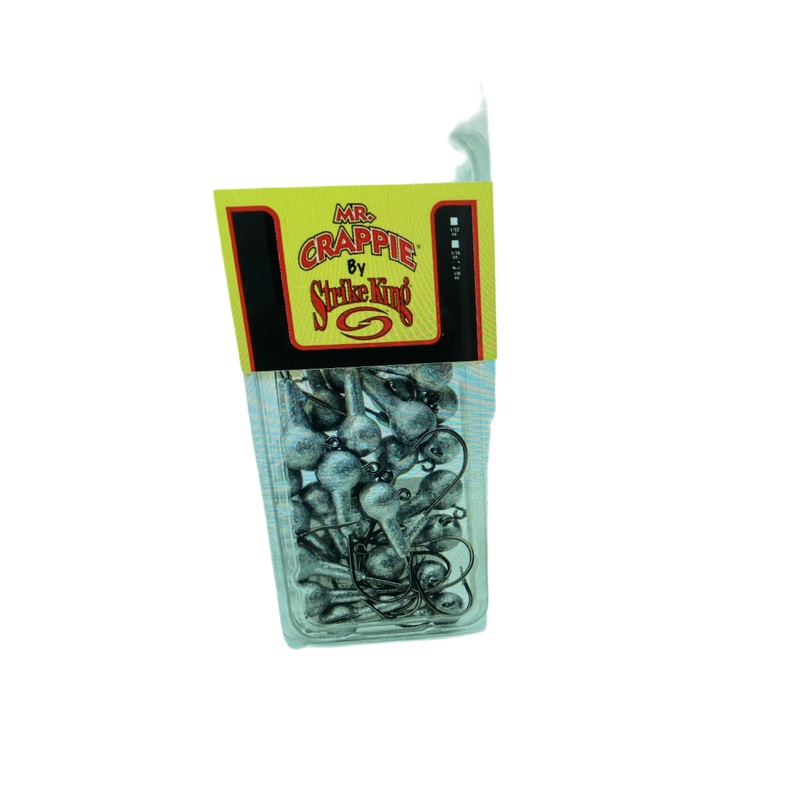 Mr Crappie Jig Heads 1/16 oz. Unpainted