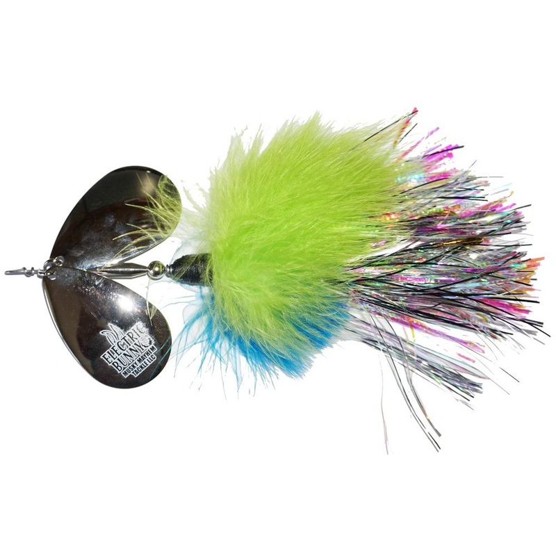 Musky Mayhem Tackle Electric Bunny Bucktail