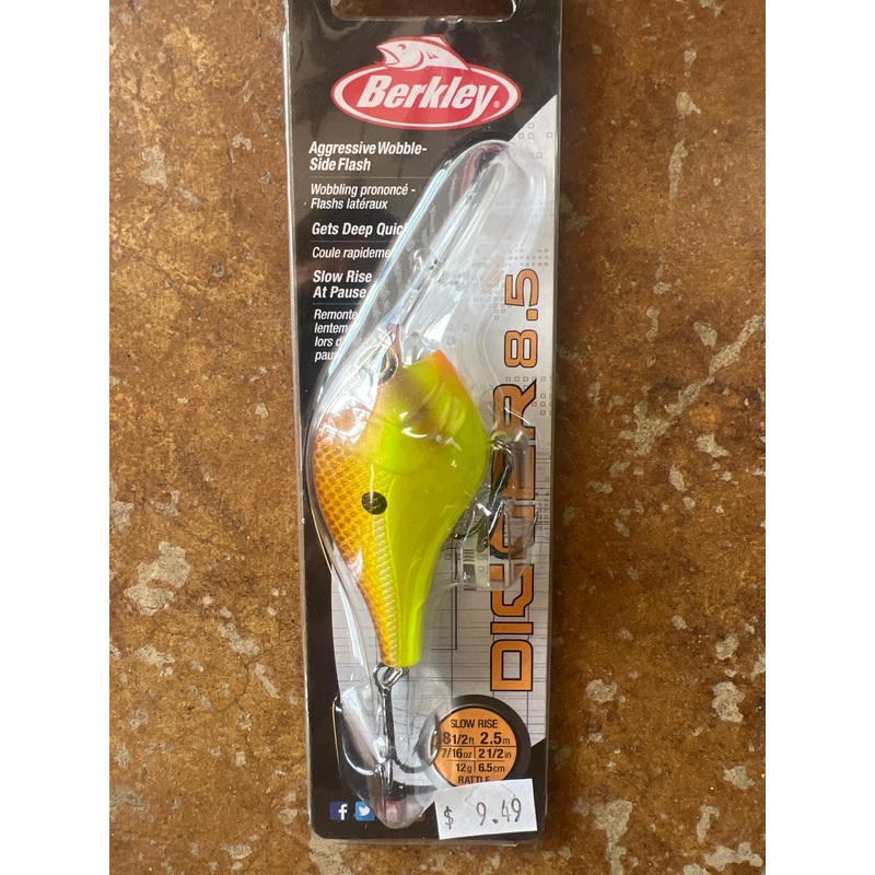 Berkley Dredger 8.5 - 7/16 oz. 2-1/2 Brown Mustard