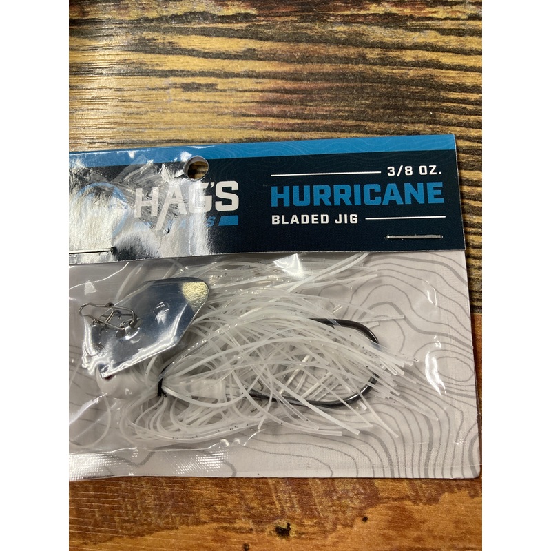 HAGS Hurricane Jig 3/8 oz. White