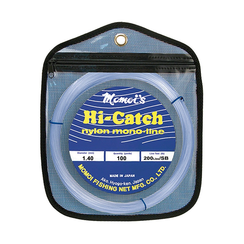 Momoi - Hi-Catch Monofilament Leader Material - Smoke Blue on