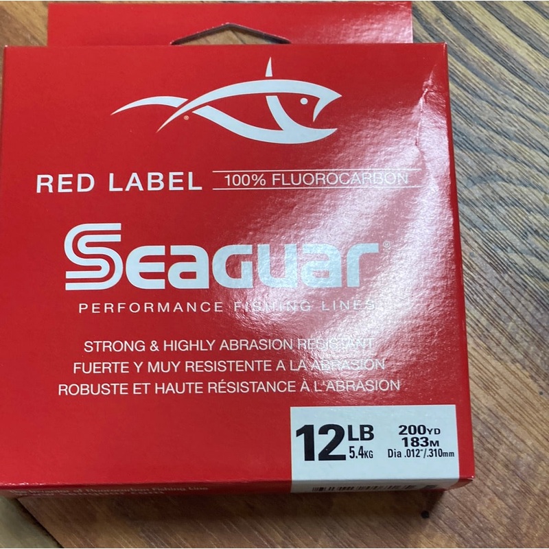 Seaguar Red Label Fluoro 12lb. 200 yds