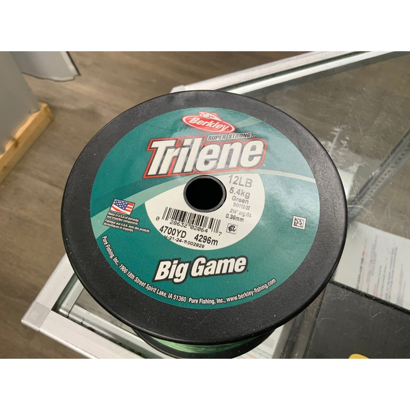Berkley Trilene BG Mono 12 lb. 4700 yd Green